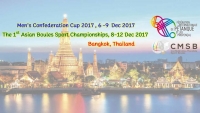 Coupe des Confédérations de Pétanque  Bangkok (Thaïlande) du 06 au 09 Décembre 2017