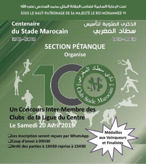 Concours inter-Membres clubs de la ligue du Centre le 20/04/2019